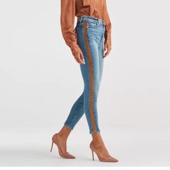 7 For All Mankind Denim - 7 For All Mankind//  Luxe Vintage• the high waisted ankle• size 24